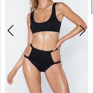 cut out bikini set